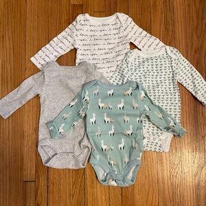 🌟5 for $15🌟 long sleeve onesies